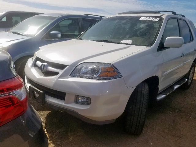 2HNYD18954H537474 - 2004 ACURA MDX TOURIN WHITE photo 2