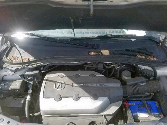 2HNYD18954H537474 - 2004 ACURA MDX TOURIN WHITE photo 7