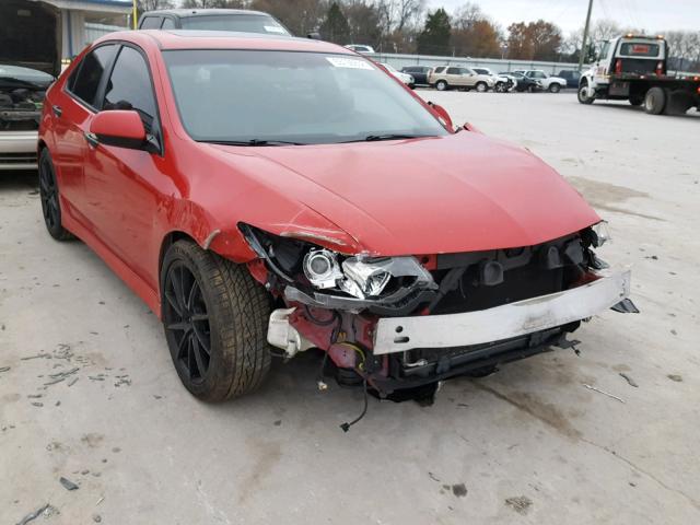 JH4CU2F85DC000699 - 2013 ACURA TSX SE RED photo 1