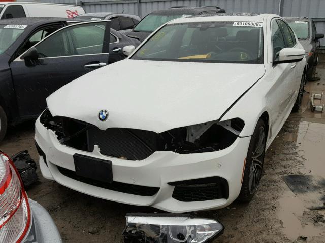 WBAJE7C59JG892129 - 2018 BMW 540 XI WHITE photo 2