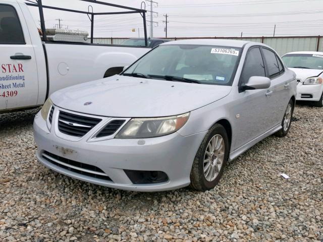 YS3FB49Y991005217 - 2009 SAAB 9-3 2.0T SILVER photo 2