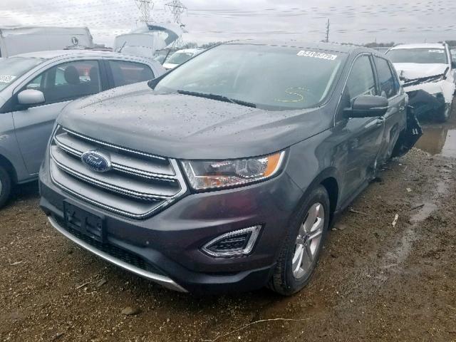 2FMPK3K88GBC35134 - 2016 FORD EDGE TITAN GRAY photo 2