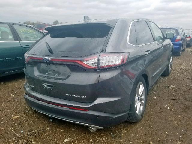 2FMPK3K88GBC35134 - 2016 FORD EDGE TITAN GRAY photo 4