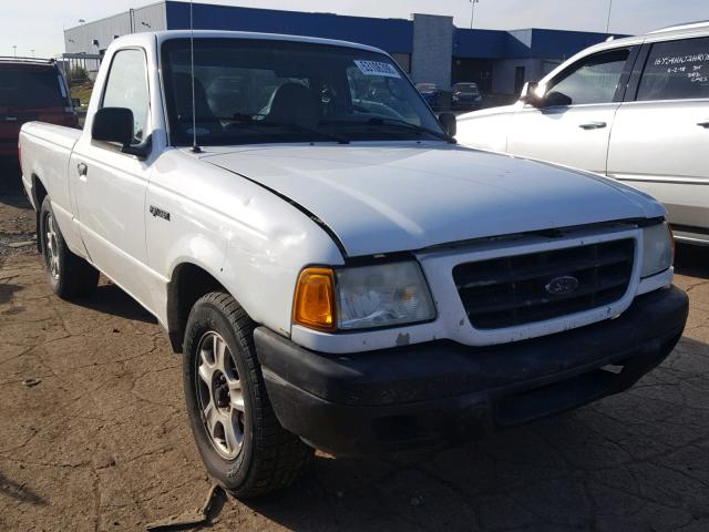 1FTYR10U83TA28794 - 2003 FORD RANGER WHITE photo 1