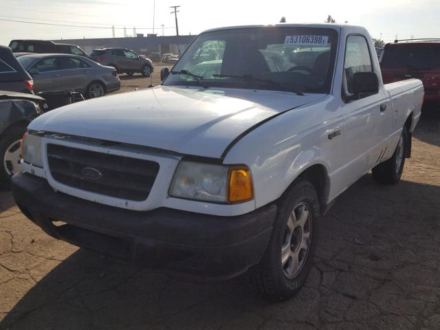 1FTYR10U83TA28794 - 2003 FORD RANGER WHITE photo 2