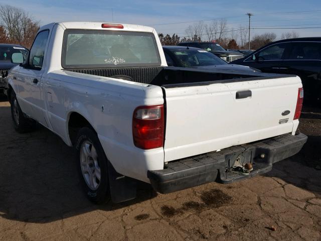 1FTYR10U83TA28794 - 2003 FORD RANGER WHITE photo 3