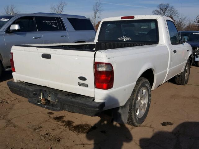 1FTYR10U83TA28794 - 2003 FORD RANGER WHITE photo 4