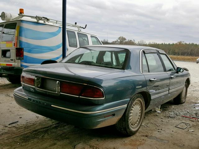 1G4HR52K6VH410178 - 1997 BUICK LESABRE LI GREEN photo 4