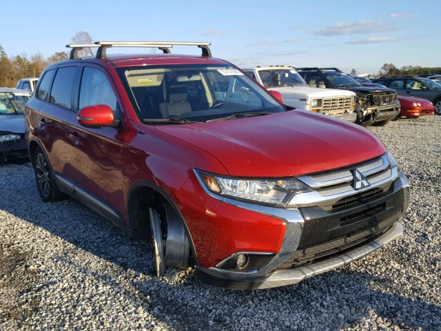 JA4AD3A33GZ005891 - 2016 MITSUBISHI OUTLANDER BURGUNDY photo 1