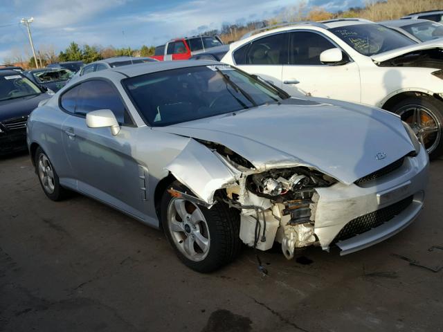 KMHHM65D26U225927 - 2006 HYUNDAI TIBURON GS SILVER photo 1