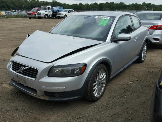 YV1MK672692144900 - 2009 VOLVO C30 T5 SILVER photo 2