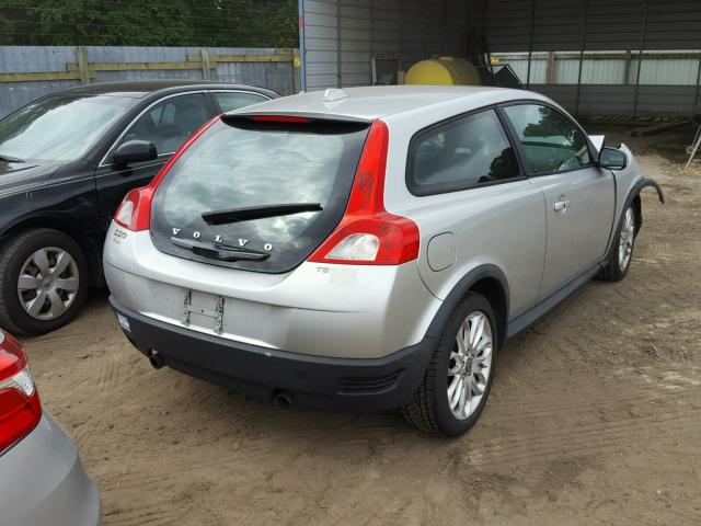 YV1MK672692144900 - 2009 VOLVO C30 T5 SILVER photo 4