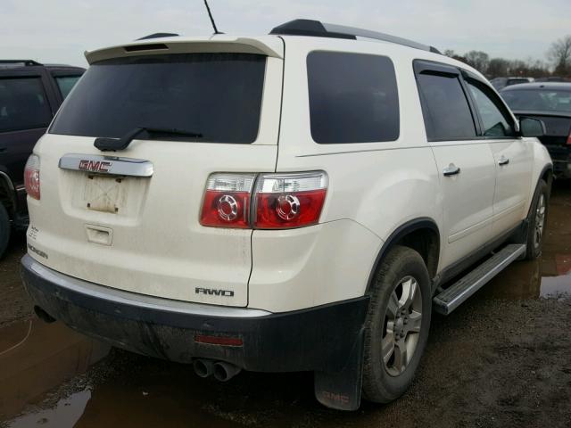 1GKKVPED7CJ256587 - 2012 GMC ACADIA SLE WHITE photo 4