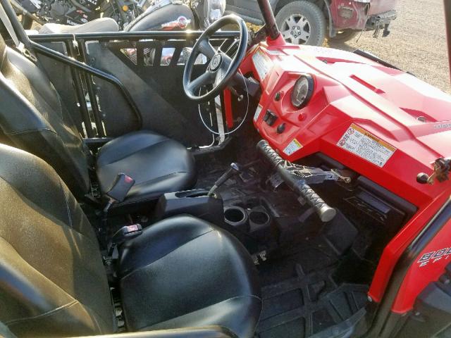 4XAXE76A6DF677086 - 2013 POLARIS RZR 4 800 RED photo 5