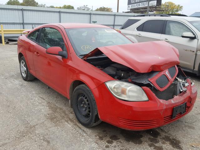 1G2AL18F087293920 - 2008 PONTIAC G5 RED photo 1