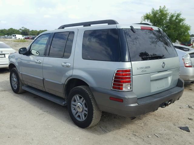 4M2ZU66K85UJ06410 - 2005 MERCURY MOUNTAINEE GRAY photo 3