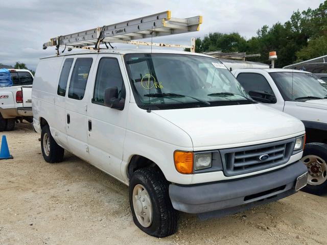 1FTNE24W97DA21644 - 2007 FORD ECONOLINE WHITE photo 1