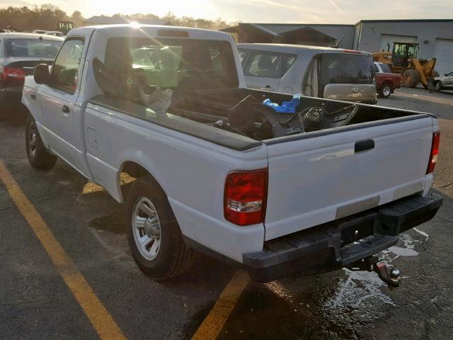 1FTKR1AD7APA51476 - 2010 FORD RANGER WHITE photo 3