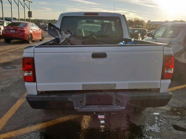 1FTKR1AD7APA51476 - 2010 FORD RANGER WHITE photo 6