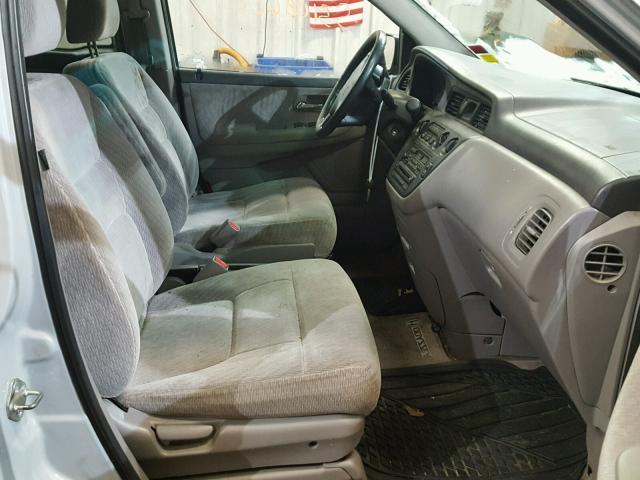 2HKRL18562H587170 - 2002 HONDA ODYSSEY LX SILVER photo 5