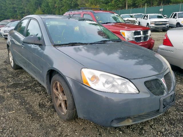 1G2ZH57N694116487 - 2009 PONTIAC G6 GT GRAY photo 1