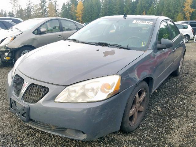 1G2ZH57N694116487 - 2009 PONTIAC G6 GT GRAY photo 2