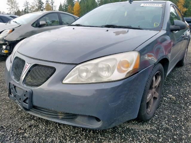 1G2ZH57N694116487 - 2009 PONTIAC G6 GT GRAY photo 9