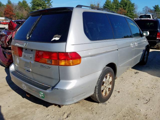 5FNRL18013B063087 - 2003 HONDA ODYSSEY EX GRAY photo 4