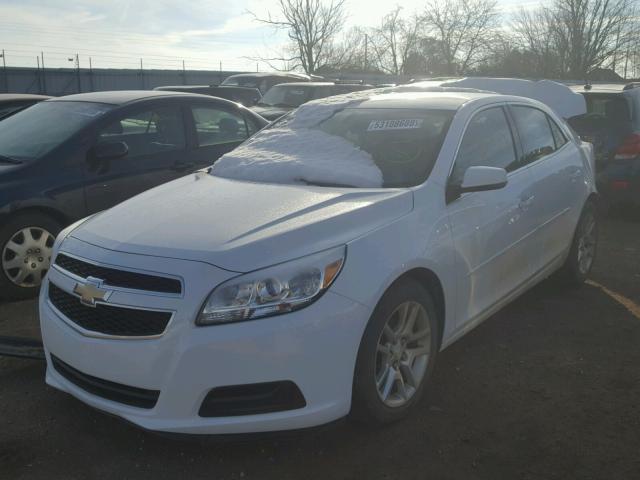 1G11C5SA9DF138453 - 2013 CHEVROLET MALIBU 1LT WHITE photo 2