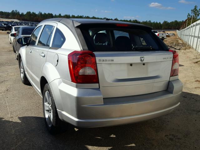 1B3CB3HA0AD642123 - 2010 DODGE CALIBER MA SILVER photo 3