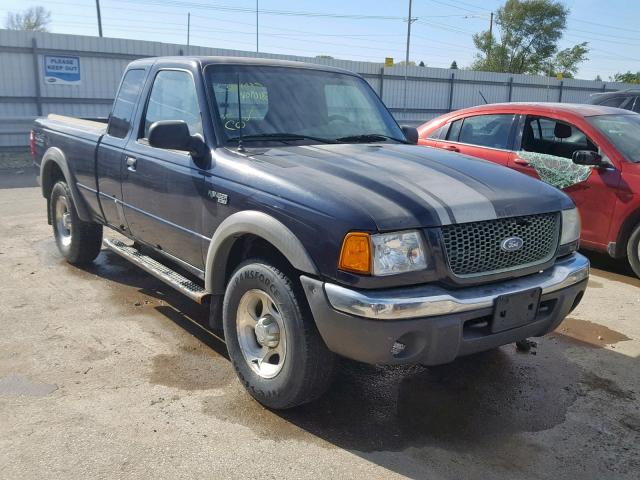 1FTZR45E02PB06306 - 2002 FORD RANGER SUP BLUE photo 1