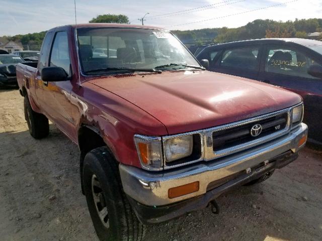 4TAVN13D1RZ308519 - 1994 TOYOTA PICKUP 1/2 RED photo 1