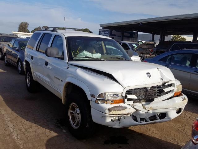 1B4HS28YXXF574712 - 1999 DODGE DURANGO WHITE photo 1