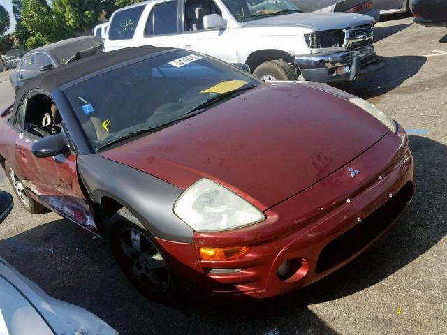 4A3AE45G25E002309 - 2005 MITSUBISHI ECLIPSE SP RED photo 1