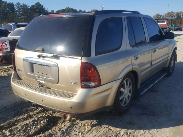 5GADS13S652227334 - 2005 BUICK RAINIER CX BEIGE photo 4