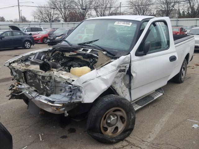 2FTRF17244CA75334 - 2004 FORD F-150 HERI WHITE photo 2