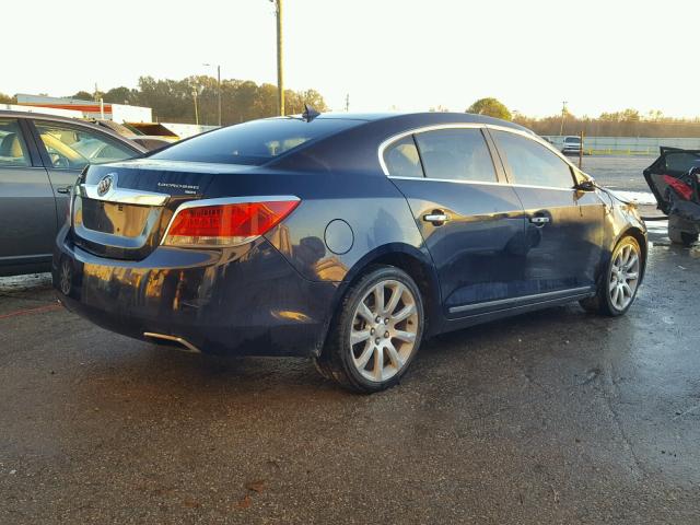 1G4GE5EV4AF169207 - 2010 BUICK LACROSSE C BLUE photo 4