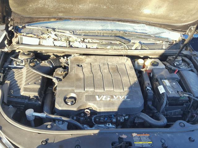 1G4GE5EV4AF169207 - 2010 BUICK LACROSSE C BLUE photo 7