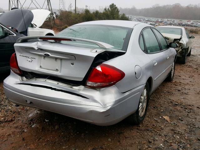 1FAHP56S75A158086 - 2005 FORD TAURUS SEL SILVER photo 4