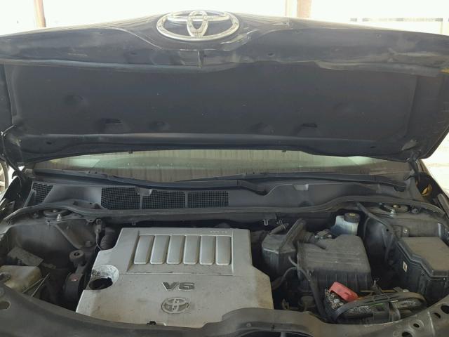 4T3BK11A29U022204 - 2009 TOYOTA VENZA BASE BLACK photo 7