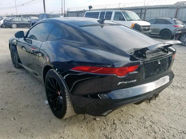 SAJWA6AT4H8K42338 - 2017 JAGUAR F-TYPE BLACK photo 3