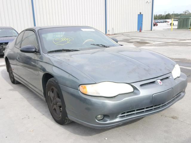 2G1WX12K949213446 - 2004 CHEVROLET MONTE CARL GRAY photo 1