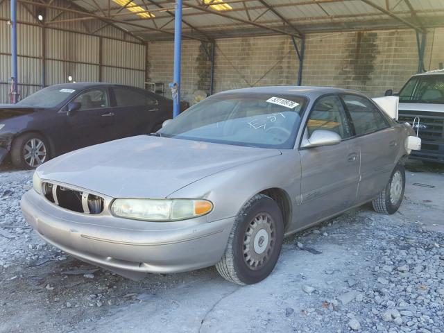 2G4WY55JXY1261729 - 2000 BUICK CENTURY LI GOLD photo 2