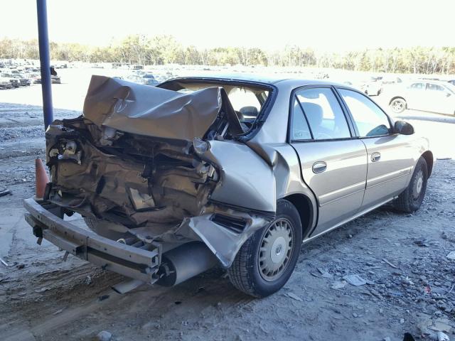 2G4WY55JXY1261729 - 2000 BUICK CENTURY LI GOLD photo 4