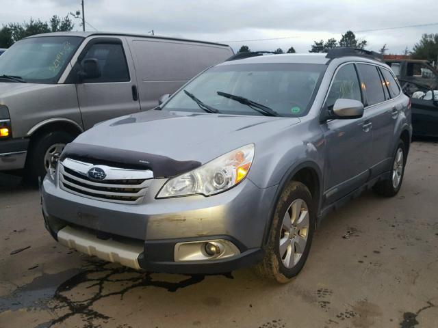 4S4BRDJC2B2347542 - 2011 SUBARU OUTBACK 3. SILVER photo 2