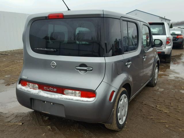 JN8AZ28R09T112547 - 2009 NISSAN CUBE BASE GRAY photo 4