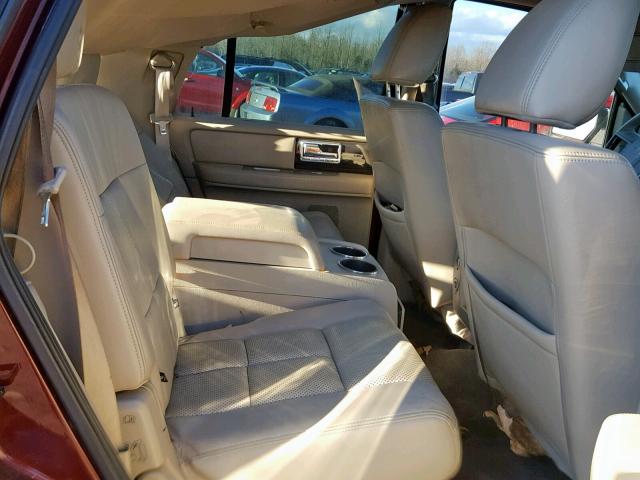 5LMJJ2J53AEJ06253 - 2010 LINCOLN NAVIGATOR 勃艮第红 照片 6