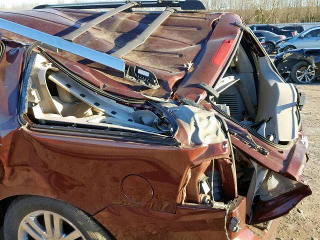 5LMJJ2J53AEJ06253 - 2010 LINCOLN NAVIGATOR 勃艮第红 照片 9