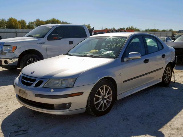 YS3FD49Y441054876 - 2004 SAAB 9-3 ARC SILVER photo 2