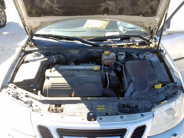 YS3FD49Y441054876 - 2004 SAAB 9-3 ARC SILVER photo 7